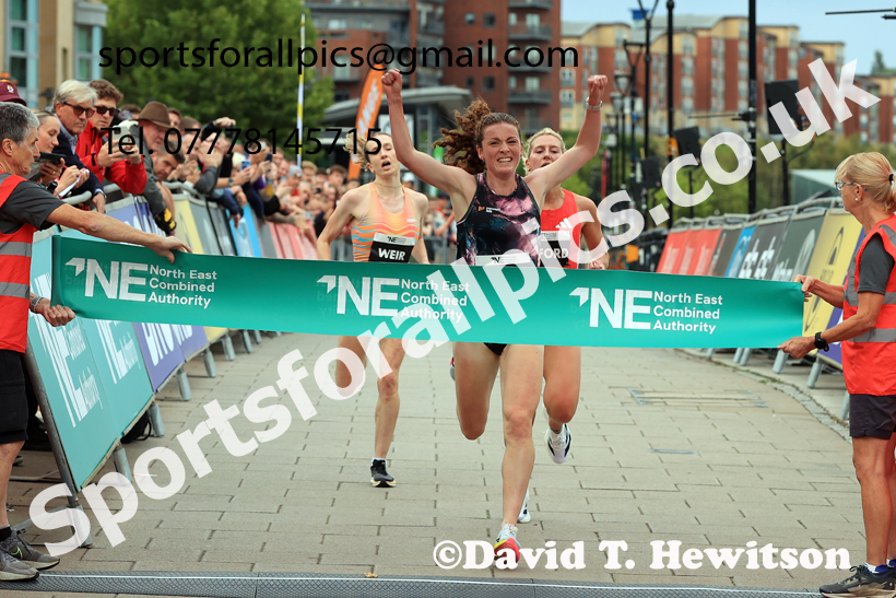 Elite Womens 5k, AJ Bell Great North 5k. Photo: David T. Hewitson/Sports for All Pics